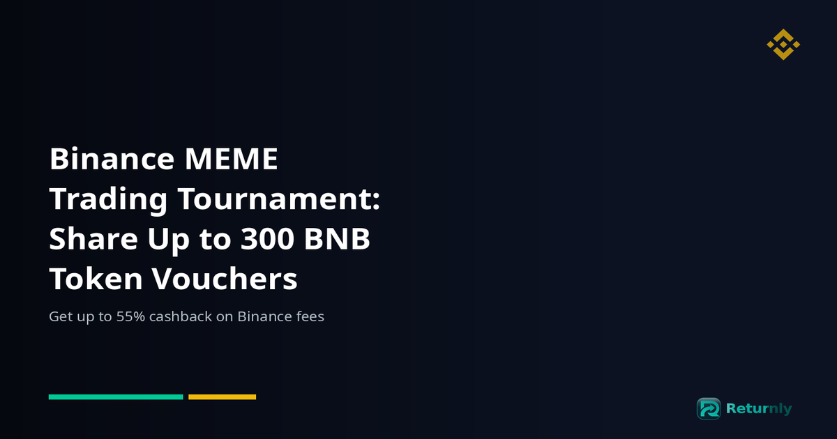 Binance MEME Trading Tournament: Share Up to 300 BNB Token Vouchers